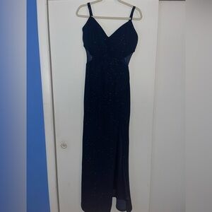 Trixxi Midnight Blue Sparkling Dress
